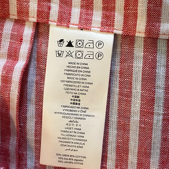 Striped Pink and White Bottoms - Picture 3 of 5